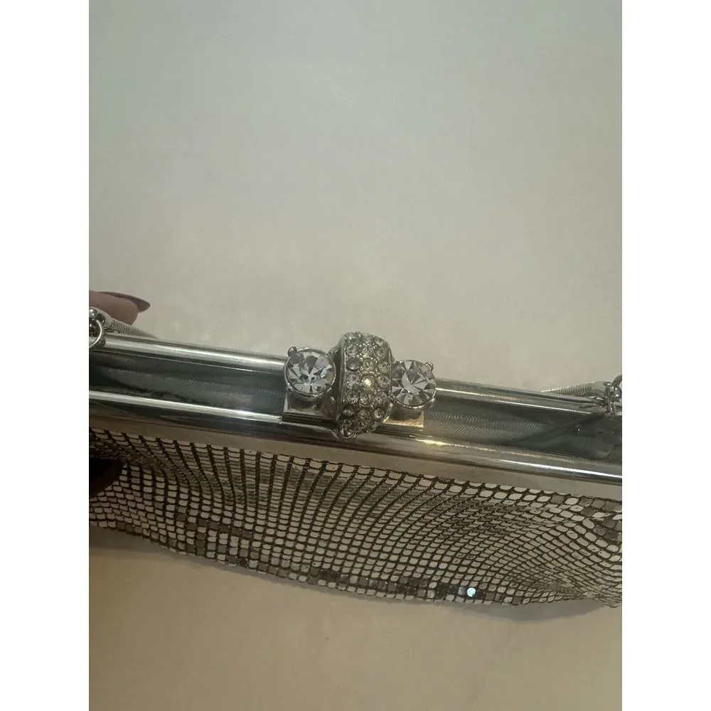 Beautiful Vintage Preston & York Blush Pink Beaded Sequin Clutch Evening Handbag